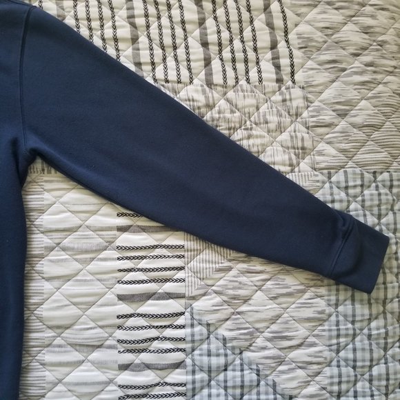 Men's Vans Dark Blue Hoodie Size Small - Picture 4 of 12